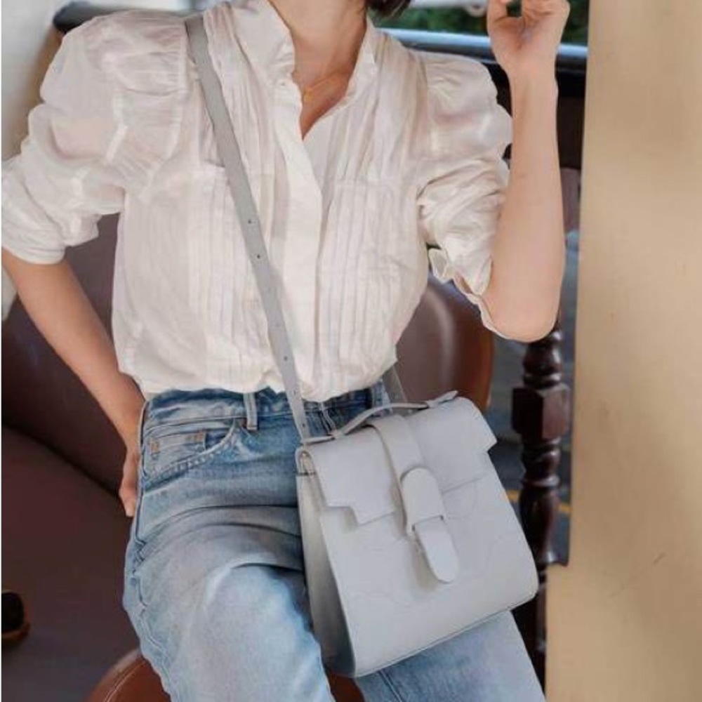 Senreve Alunna Bag in Pebbled Ice